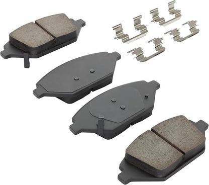 Premium Ceramic Front Brake Pads Compatible - Image 2