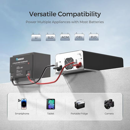 Renogy Inverter PUH, 1000W Pure Sine Wave Power Inverter - Image 4