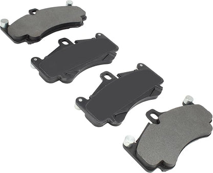 Premium Semi-Metallic Front Brake Pads Compatible - Image 2
