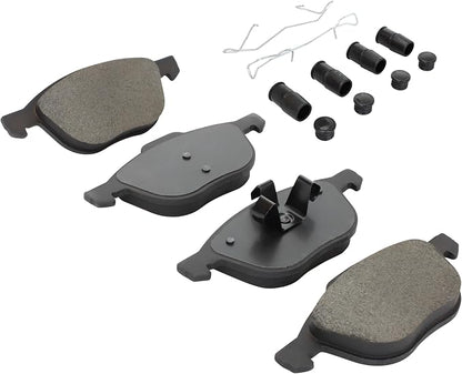 Premium Ceramic Front Brake Pads Compatible - Image 2
