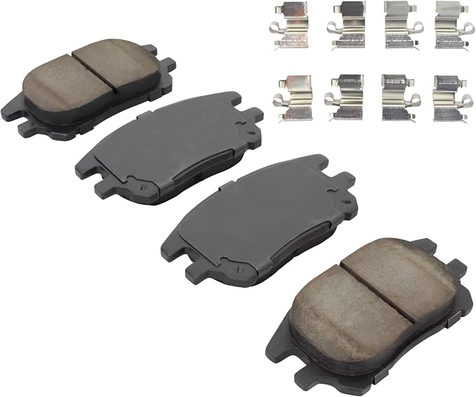 Premium Ceramic Front Brake Pads Compatible - Image 2