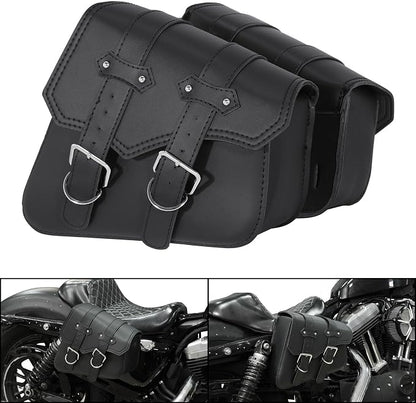 TCMT Motorcycle Saddle Bags Side Tool Bag Luggage Fit - Image 5
