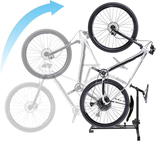 Foozet Bike Stand, Vertical Bike Rack Garage, Space-Saving Rack by Foozet