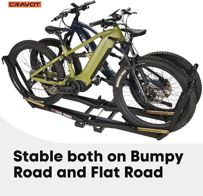 MagRack X2 Hitch 2 Ebike Rack, 150 lbs Capacity Electric Bike Carrier - Image 7