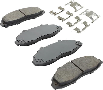 Premium Ceramic Front Brake Pads Compatible - Image 2