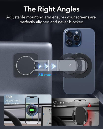 ESR for MagSafe Car Mount, Car Phone Holder, Dashboard/Tesla Touchscreen Car - Image 7