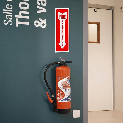 Madrigal fire extinguisher inside sticker, fire extinguisher sign, 8 - Image 7