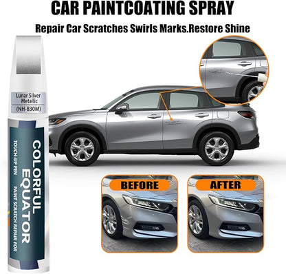 Lunar Silver Metallic Touch Up Paint Compatible - Image 3