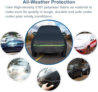 for New Beetle Car Cover Waterproof All Weather Heavy Duty Protection Outdoor - Image 6