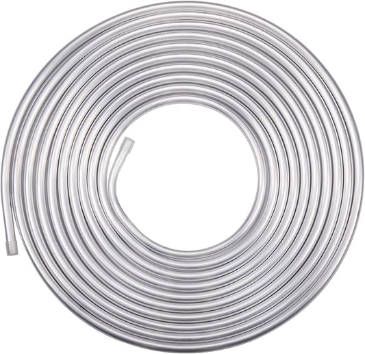 5/8" OD Aluminum Hard Fuel Line Hardline Tube Tubing Coil 10 Feet Roll by Podavelle