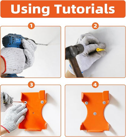Leaf Blower Hanger, 1 Pack Upgrade Handheld Blower Rack - Image 6