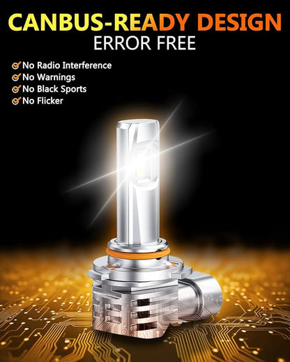 OXILAM 9006 LED Bulb hb4 Light Bulb, 800% Ultra-Bright, 5 Min Quick Install - Image 8