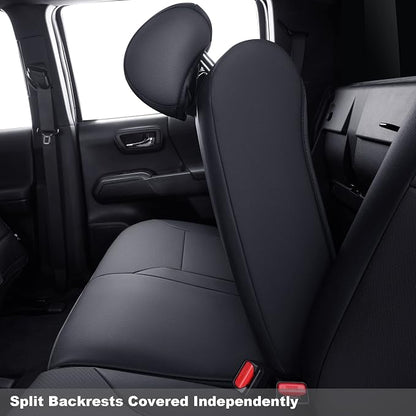 LUCKYMAN CLUB Rear Seat Covers Custom Fit - Image 5