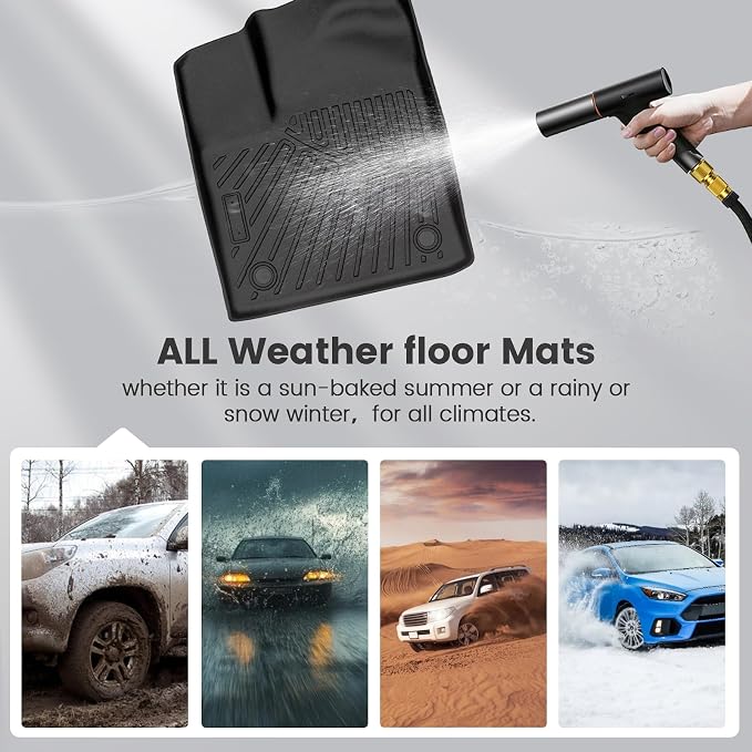 KMF Custom Fit Floor Mats for Nissan Kicks 2025 2026 S/SV/SR Accessories - Image 6