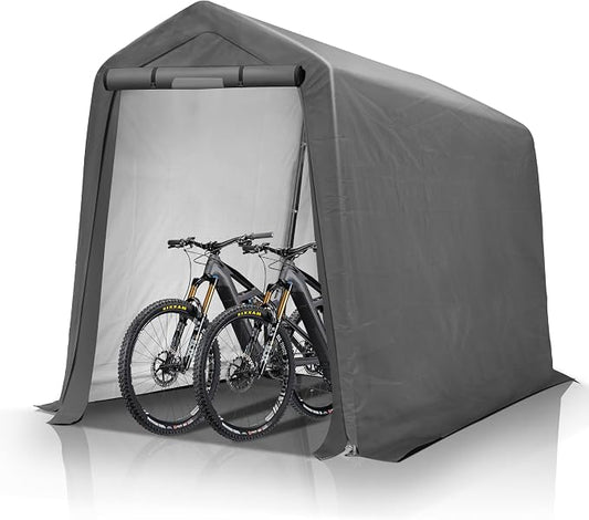 6' x 7' Outdoor Storage Shelter Shed- Heavy Duty Storage Tent by GARTOO