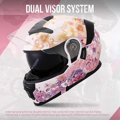 Modular Motorcycle Helmets Full Face Flip up Street Bike Motorcycle Helmet - Image 2