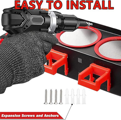 Spray Bottle Holders, Spray Bottle Rack Storage, Wall Mounted Spray Paint Can - Image 5