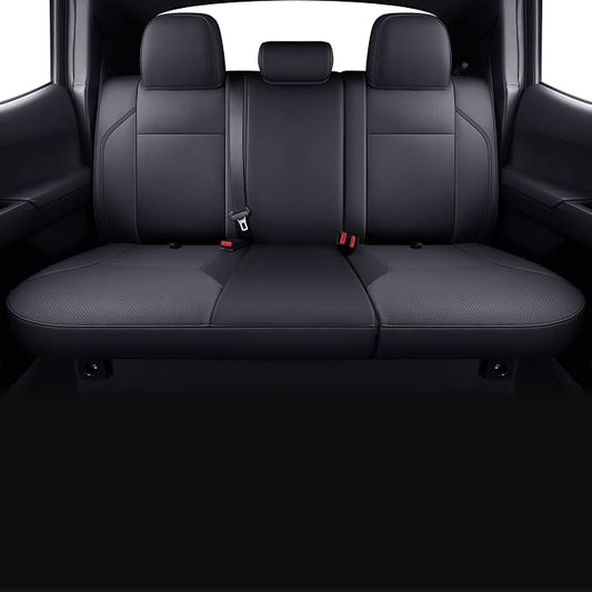 LUCKYMAN CLUB Rear Seat Covers Custom Fit by LUCKYMANCLUB