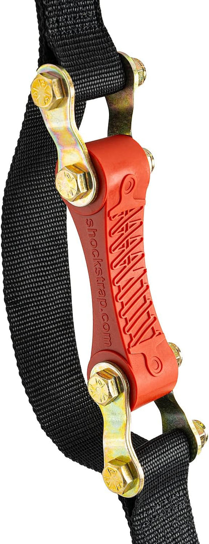 Ratchet Strap, 7’ x 1.5" Shock Absorbing Heavy Duty Tie downs - Image 4