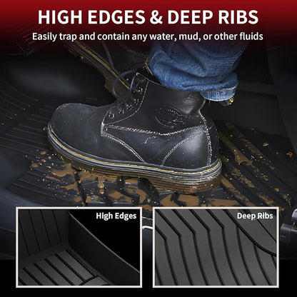 LASFIT Floor Mats for Mercedes Benz C Class 2021 2020 2015-2019 C300 / C350 / - Image 3