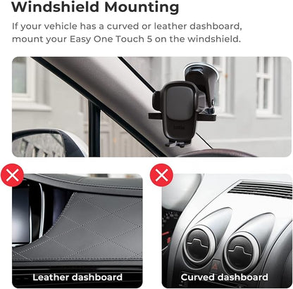iOttie Easy One Touch Signature Dashboard & Windshield Universal Car Mount - Image 5