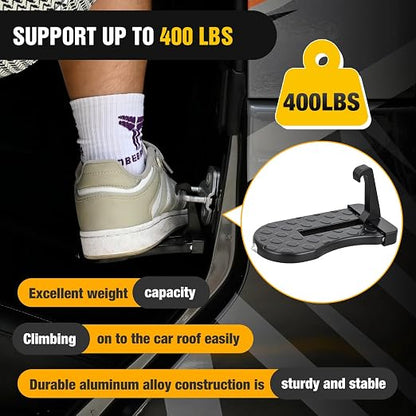 Nilight Car Door Step for Roof Access Universal Car Step Hook for Roof SUV - Image 2