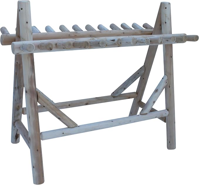 22-Place Freestanding Ski Log Racks, Pole Ski Holders, Garage Racks - Image 4