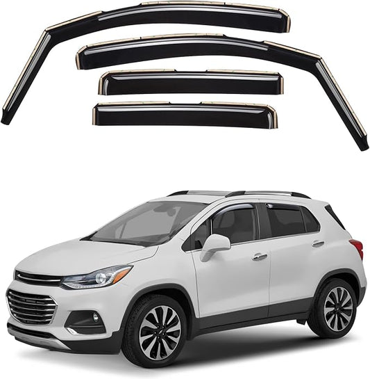 Window Deflectors Smoke Tinted In-Channel Side Window Vent Visor Deflectors by Unknown