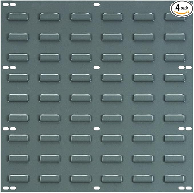 Akro-Mils 30618 Heavy Duty Wall Mount Garage Storage Steel Louvered Panel | by Akro-Mils
