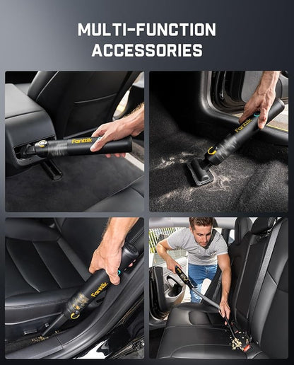Fanttik Slim V8 Mate Cordless Car Vacuum Suction Power 12000Pa, Portable Mini - Image 2