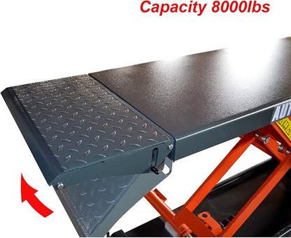 Mid Rise Scissor Lift 8000lbs Penumatic Release Auto Lift 220V/1PH Automotive - Image 3