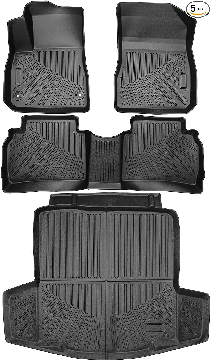 Floor Mats & Cargo Liner Set Custom Fit by FETUSI