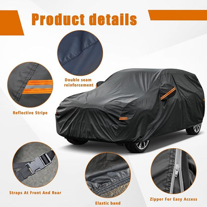 Kayme 7 Layers SUV Car Cover Custom Fit - Image 5
