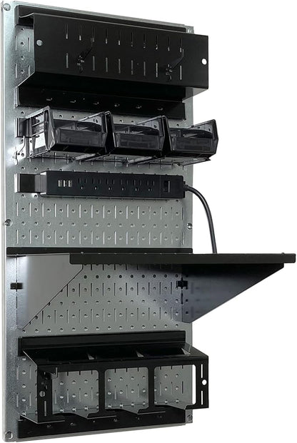 Wall Control Power Tool Storage Organizer Kit Cordless Drill Holder Charging - Image 2