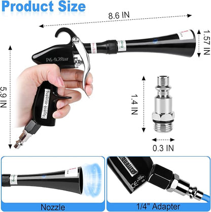 Air Blow Gun Car Detailing Dry Cleaning Gun - Image 2