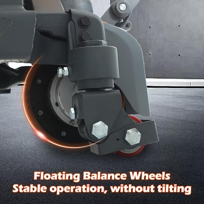 Tory Carrier Full Electric Power Pallet Jack Truck 3300lb Cap. 48" x 27" Fork - Image 4