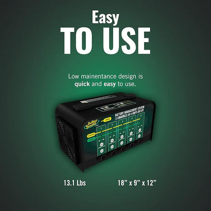 Battery Tender 5 Bank Multibank Charger - 20 AMP - Selectable 12V / 6V - Smart - Image 4