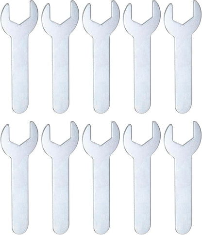 HARFINGTON 10pcs Small Wrench 14x70x1.5mm Metric U-Shaped Single Open Ended by HARFINGTON