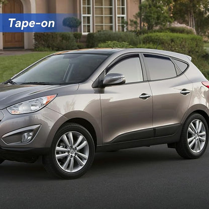 Window Visors Rain Guards for 2010 2011 2012 2013 2014 2015 Hyundai Tucson - Image 3