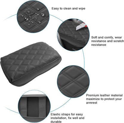 SXCY for 2025 Chevy Equinox Armrest Cover Pad for Equinox 2025 Center Console - Image 5