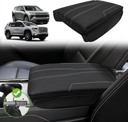 Muslogy Center Console Cover 1-Inch Extra Thick Armrest Pad Compatible by Muslogy