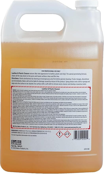 Malco Leather & Plastic Cleaner – Penetrates Deep to Remove Dirt, Grime and - Image 2