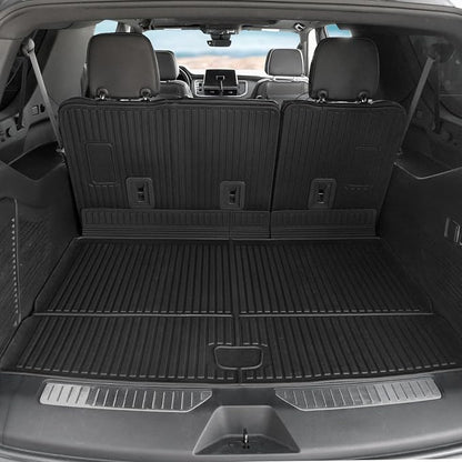 Floor Mats Set for 2021-2025 Chevy Suburban 7 Seats/GMC Yukon XL Accessories - Image 6