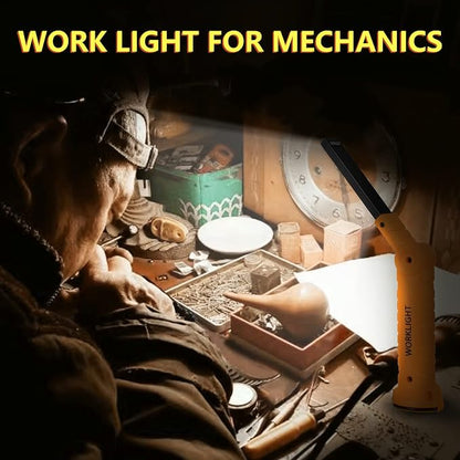 LED Worklight Flashlight, Suranew COB Rechargeable Work Lights - Image 6