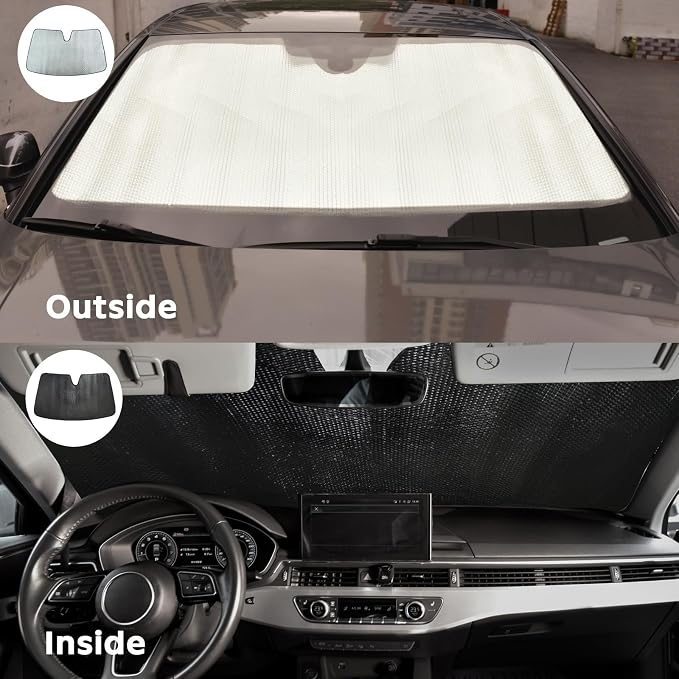 Windshield Sun Shade for Subaru Forester 2019-2024 - Image 7