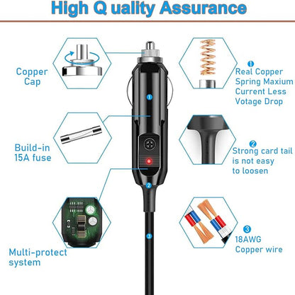 Car Charger Power Adapter Compatible - Image 4