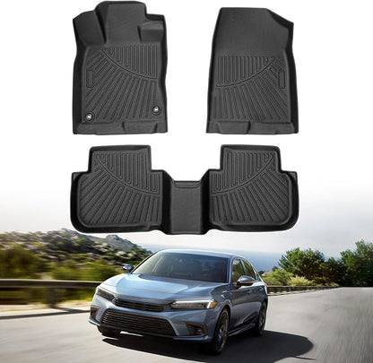 Powerty Floor Mats for 2022-2025 Honda Civic/2023-2025 Acura Integra by Powerty