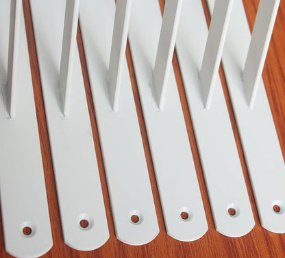 12 Pack L14 x H 10" White Heavy Duty Shelf Brackets - Image 3