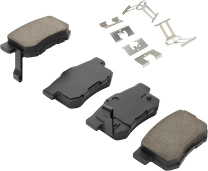 Premium Ceramic Rear Brake Pads Compatible - Image 2