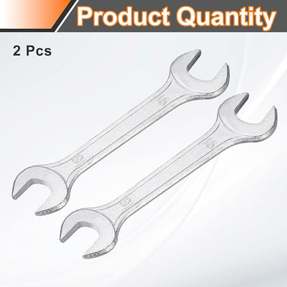 HARFINGTON 2pcs Double Open End Wrench 16mm x 18mm Metric 15 Degree Offset - Image 3